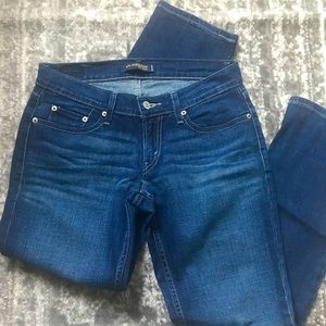 Levi's Too Low 524 Crystal Blue Jeans